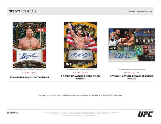 Image for 2021 Panini UFC Select H2 Hobby Hybrid Box