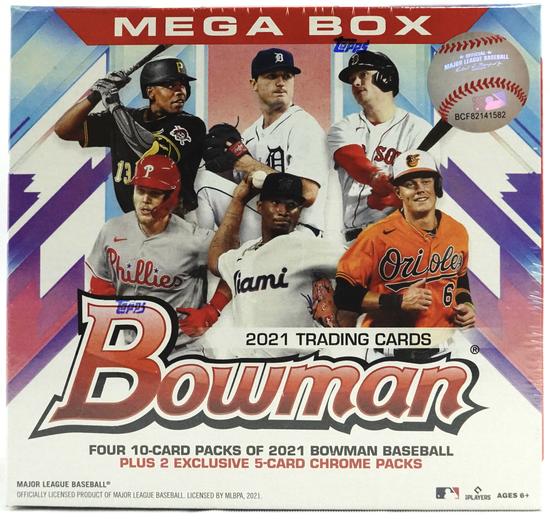 Image for 2021 Bowman Baseball Mega Box