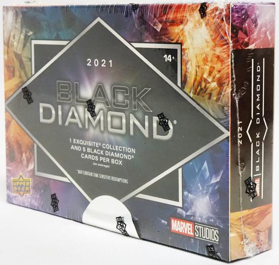 Image for Marvel Black Diamond Trading Cards Hobby Box (Upper Deck 2021)