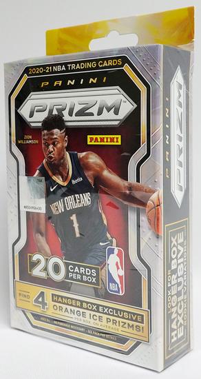Image for 2020/21 Panini Prizm Basketball Hanger Box (20 Cards) (Orange Parallels!)