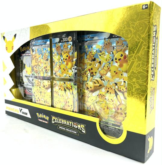 Image for Pokemon Celebrations Special Collection Pikachu V-Union Box (Reed Buy)