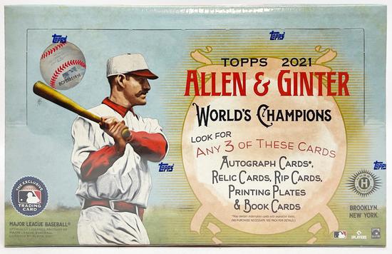 Image for 2021 Topps Allen & Ginter Baseball Hobby Box