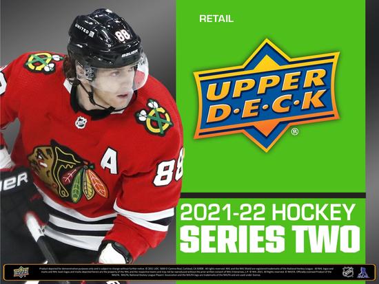 Image for 2021/22 Upper Deck Series 2 Hockey Fat Pack 6-Box Case