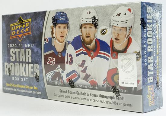 Image for 2020/21 Upper Deck NHL Rookie Box Set Hockey Hobby 20-Box Case
