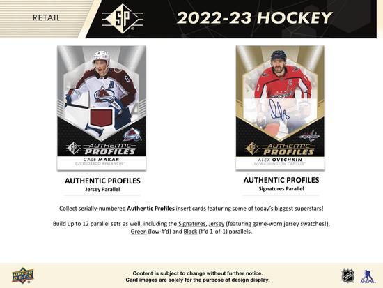 Image for 2022/23 Upper Deck SP Hockey Hanger 72-Pack Case