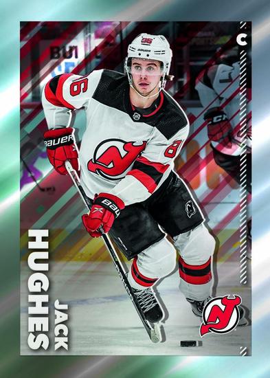 Image for 2022/23 Topps Chrome NHL Hockey Sticker Collection 40-Pack 9-Box Case (360 Packs!)