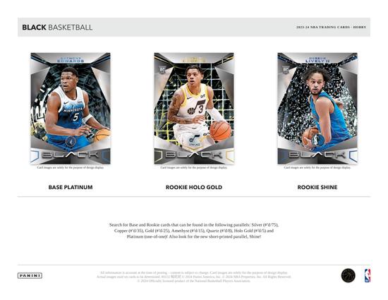 Image for 2023/24 Panini Black Basketball Hobby Box