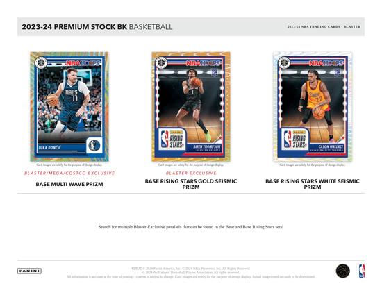Image for 2023/24 Panini Premium Stock Basketball 6-Pack Blaster 20-Box Case