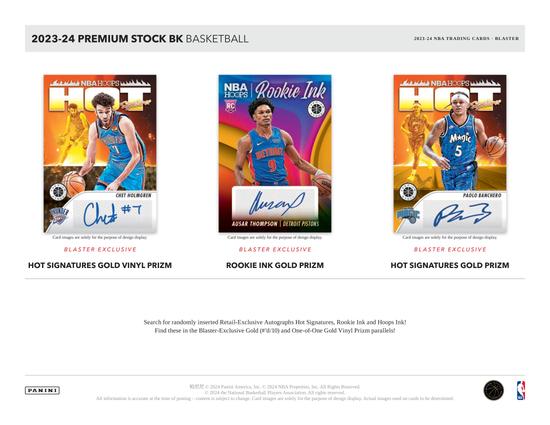 Image for 2023/24 Panini Premium Stock Basketball 6-Pack Blaster 20-Box Case