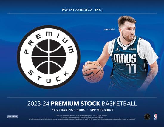 Image for 2023/24 Panini Premium Stock Basketball Mega 20-Box Case