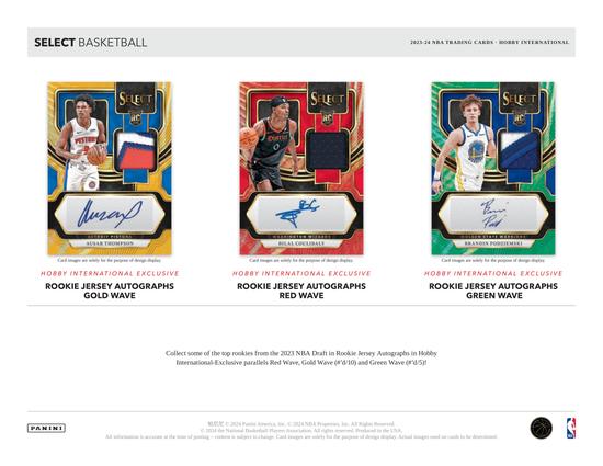 Image for 2023/24 Panini Select Basketball International Hobby Box
