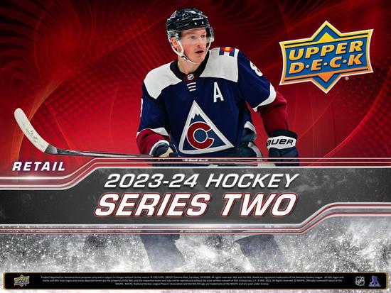 Image for 2023/24 Upper Deck Series 2 Hockey Tin (Box) Case (12 ct)