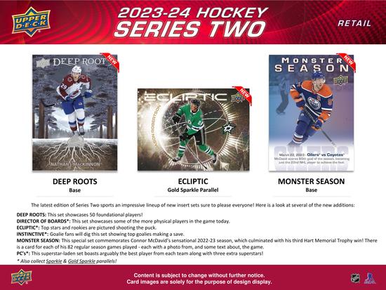 Image for 2023/24 Upper Deck Series 2 Hockey Tin (Box) Case (12 ct)