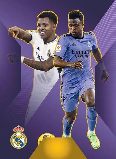 2023/24 Panini Real Madrid Tribute Three-Time Champion Soccer