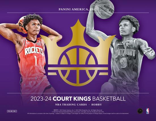 Image for 2023/24 Panini Court Kings Basketball Hobby Box