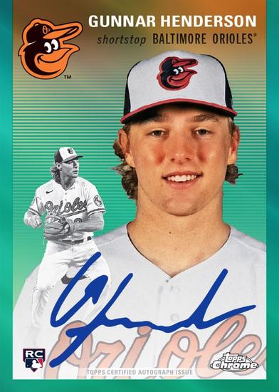 Image for 2023 Topps Chrome Platinum Anniversary Baseball Hobby Box