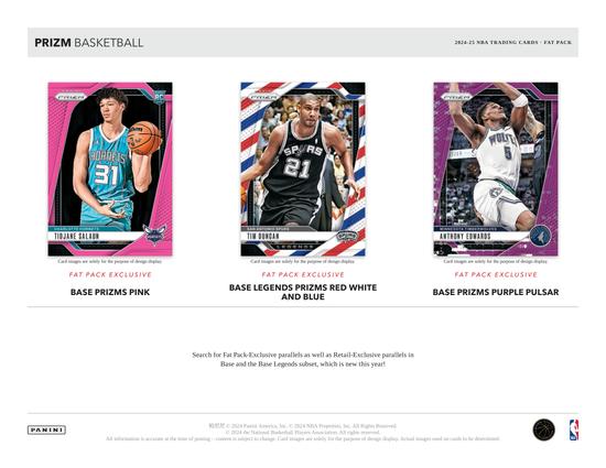 Image for 2024/25 Panini Prizm Basketball Jumbo Value 12-Box Case