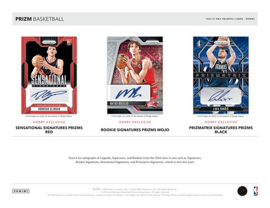 Image for 2024/25 Panini Prizm Basketball Hobby Box