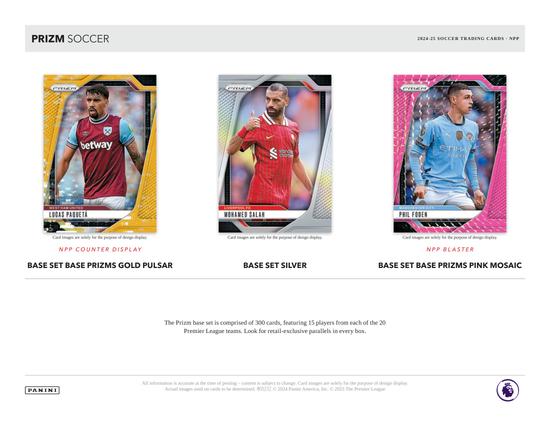 Image for 2024/25 Panini Prizm Premier League EPL Soccer Blaster 20-Box Case (Pink Mosaic Prizms!)