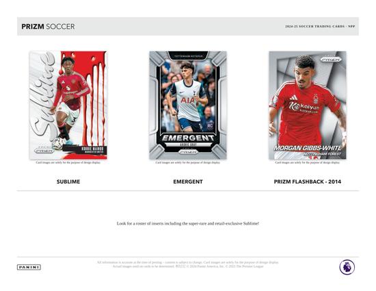 Image for 2024/25 Panini Prizm Premier League EPL Soccer Blaster 20-Box Case (Pink Mosaic Prizms!)