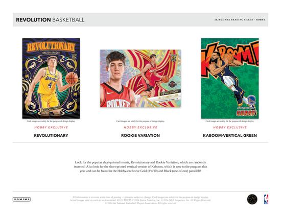 Image for 2024/25 Panini Revolution Basketball Hobby Box