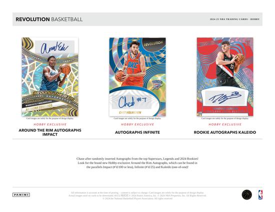 Image for 2024/25 Panini Revolution Basketball Hobby Box