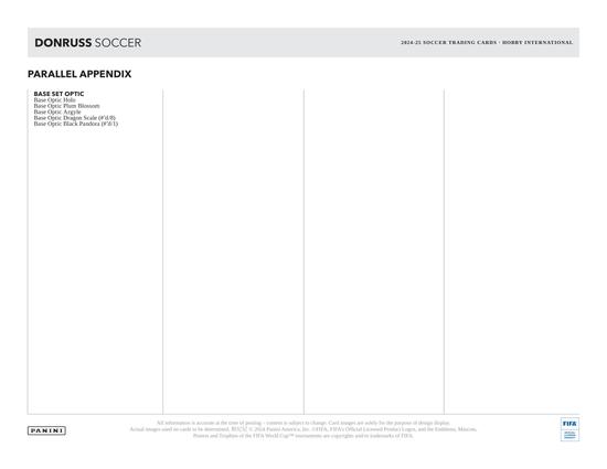 Image for 2024/25 Panini Donruss Soccer International Hobby Box