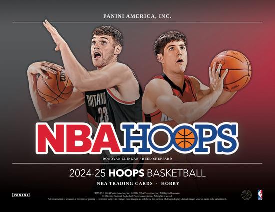 Image for 2024/25 Panini Hoops Basketball Hobby Box