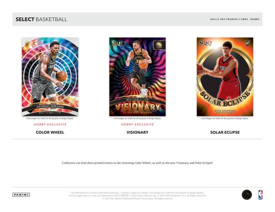 Image for 2024/25 Panini Select Basketball Hobby Box