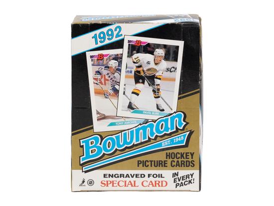 Image for 1992/93 Bowman Hockey Wax Box