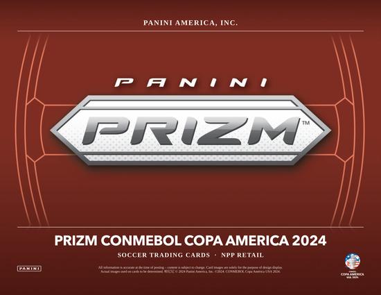 Image for 2023/24 Panini Prizm Copa America Soccer Blaster 20-Box Case