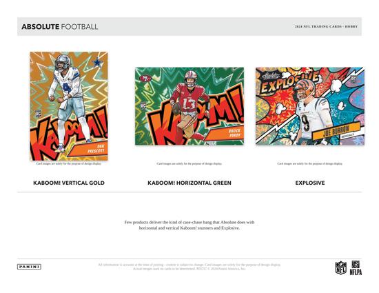 Image for 2024 Panini Absolute Football Hobby Box