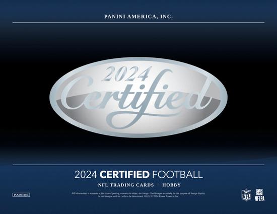Image for 2024 Panini Certified Football 1st Off The Line FOTL Hobby Box