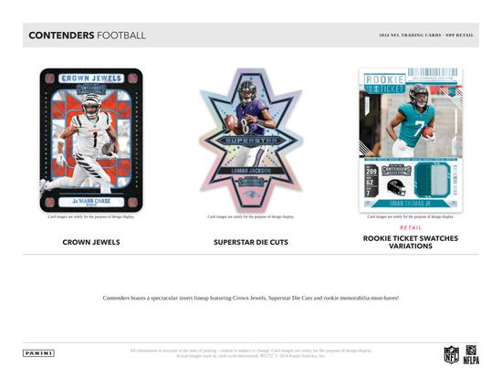 Image for 2024 Panini Contenders Football Blaster 20-Box Case