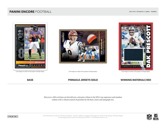 Image for 2024 Panini Encore Football Hobby Box