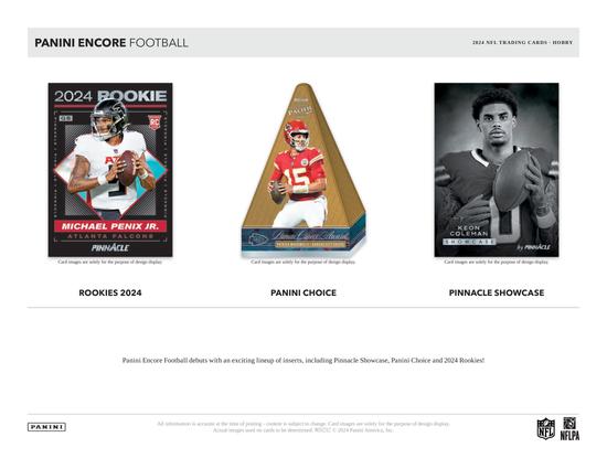 Image for 2024 Panini Encore Football Hobby Box