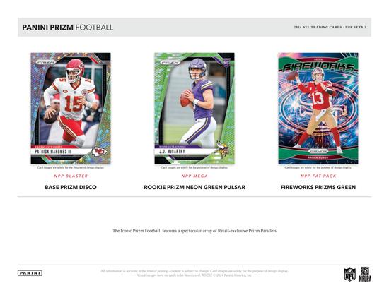 Image for 2024 Panini Prizm Football Blaster 20-Box Case (Lazer Prizms!)