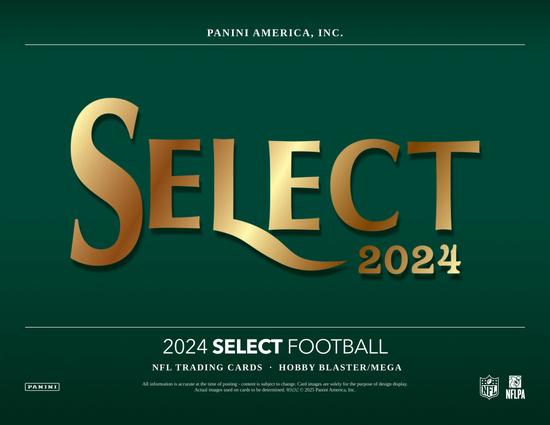 Image for 2024 Panini Select Football Mega Hobby 20-Box Case (Black & Orange Prizms!)