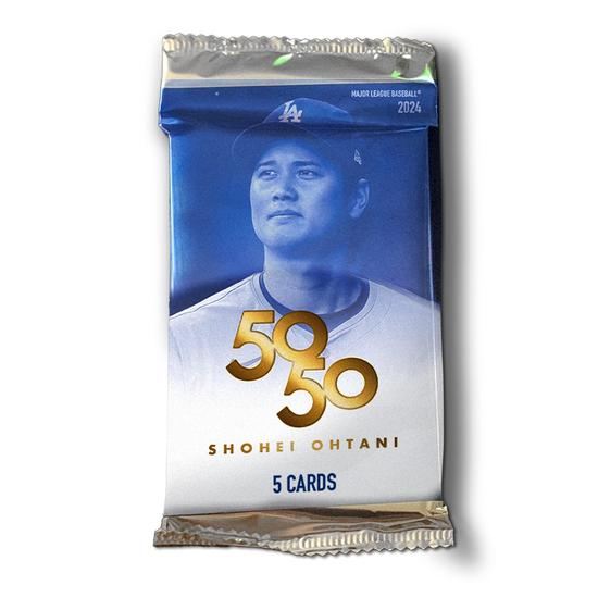 2024 TOPPS 50/50: SHOHEI OHTANI BASEBALL 10-PACK BOX | eBay