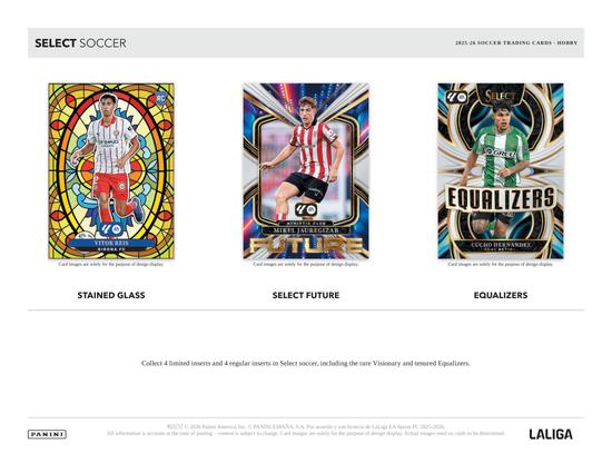 Image for 2025/26 Panini Select La Liga Soccer Hobby 12-Box Case