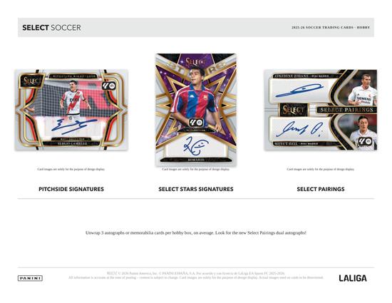 Image for 2025/26 Panini Select La Liga Soccer Hobby 12-Box Case