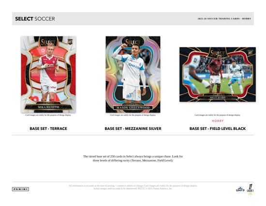 Image for 2025/26 Panini Select Ligue 1 Soccer H2 12-Box Case