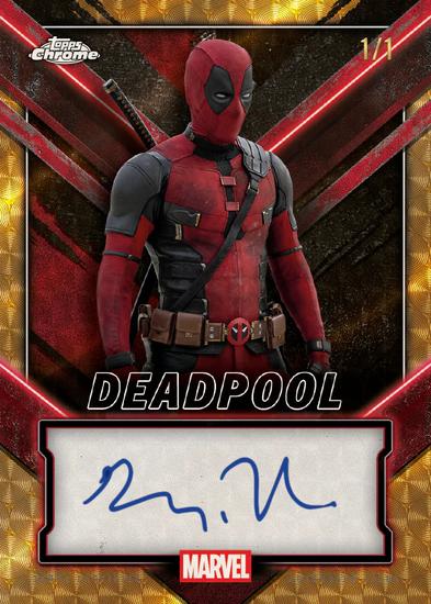 Image for 2025 Topps Deadpool Chrome Hobby Box