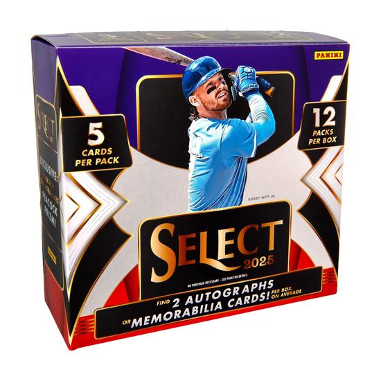 Image for 2025 Panini Select Baseball Hobby Preferred Box