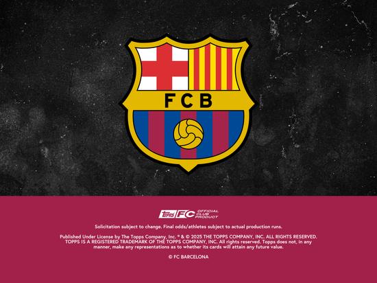 Image for 2025/26 Topps FC Barcelona Soccer Team Set Box