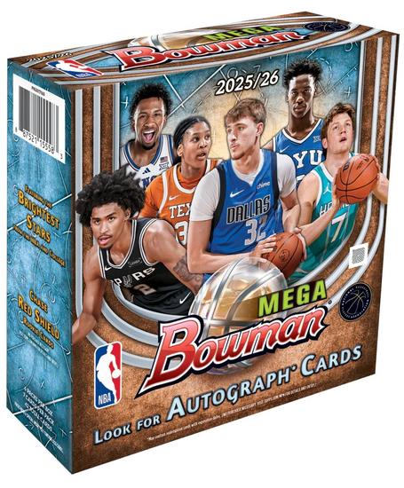 Image for 2025/26 Bowman Basketball Mega Box