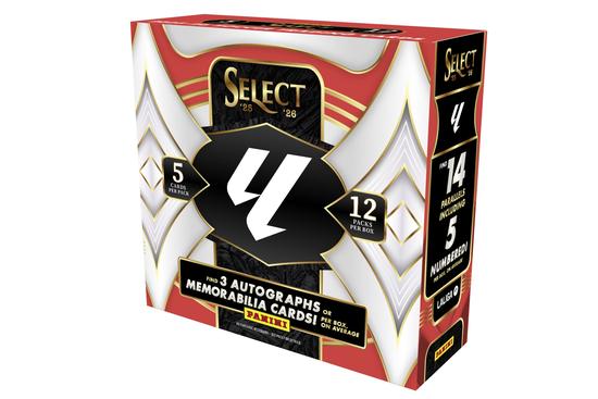 Image for 2025/26 Panini Select La Liga Soccer Hobby 12-Box Case