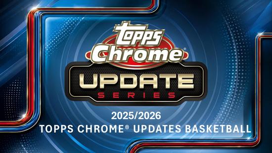 Image for 2025/26 Topps Chrome Update Series Basketball Hobby Jumbo Box