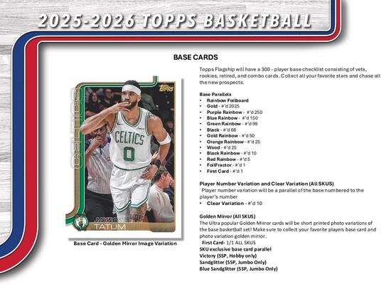 Image for 2025/26 Topps Basketball Hobby Jumbo Box