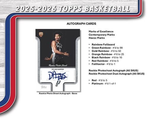 Image for 2025/26 Topps Basketball Hobby Jumbo Box